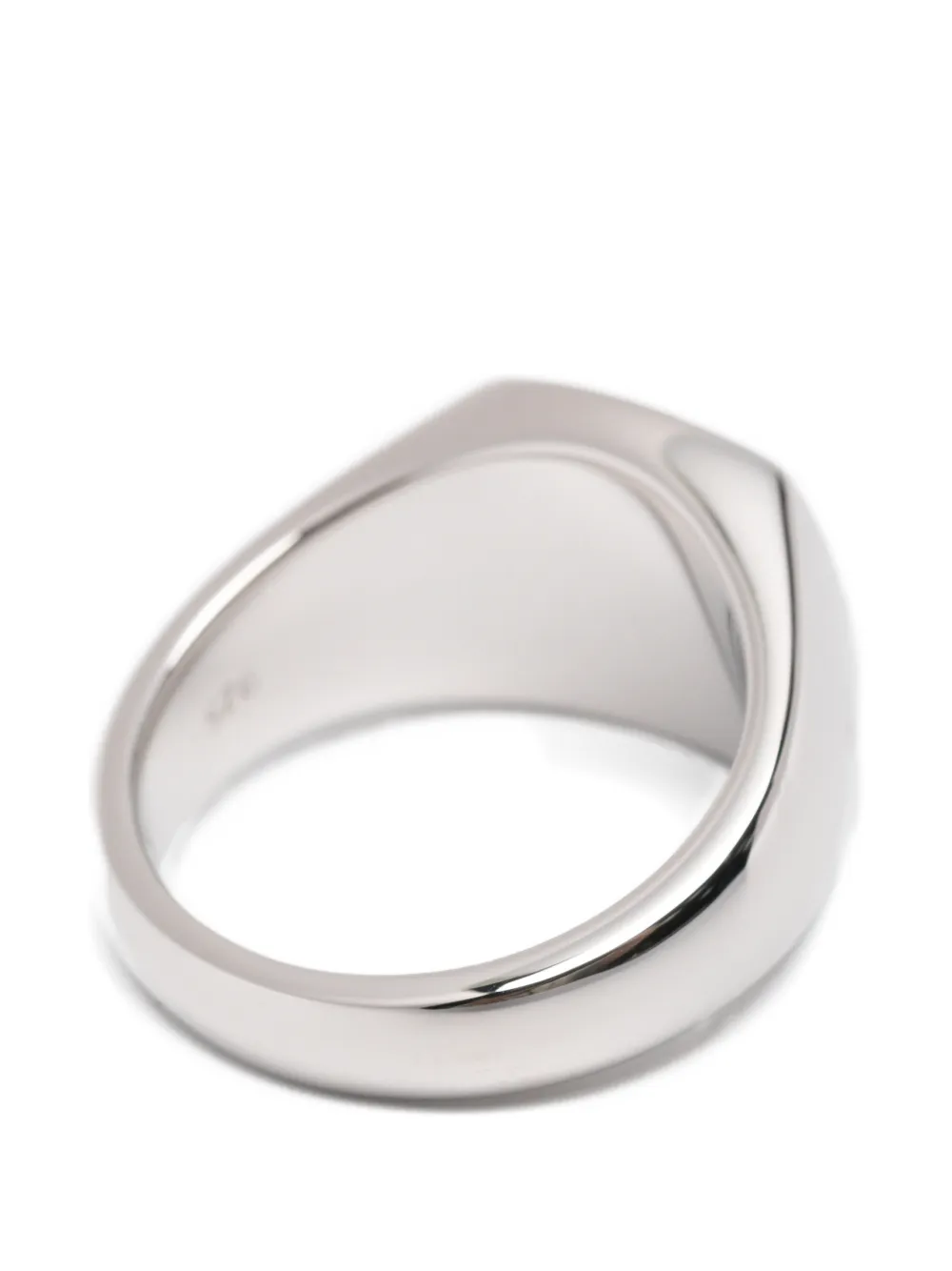 Tom Wood Small Mined Diamong Ring | Silver | FARFETCH BH