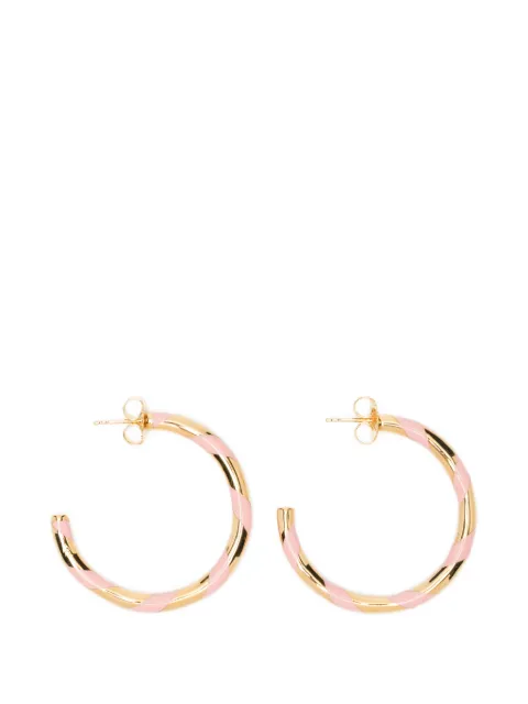 Aurelie Bidermann Positano hoop earrings
