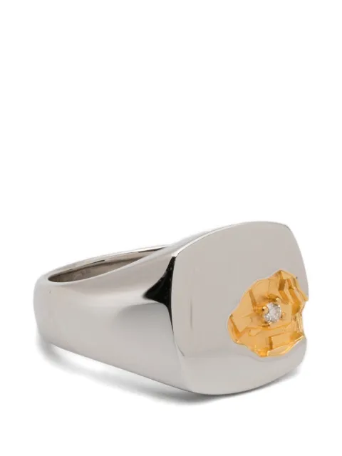 Tom Wood Mined diamond ring