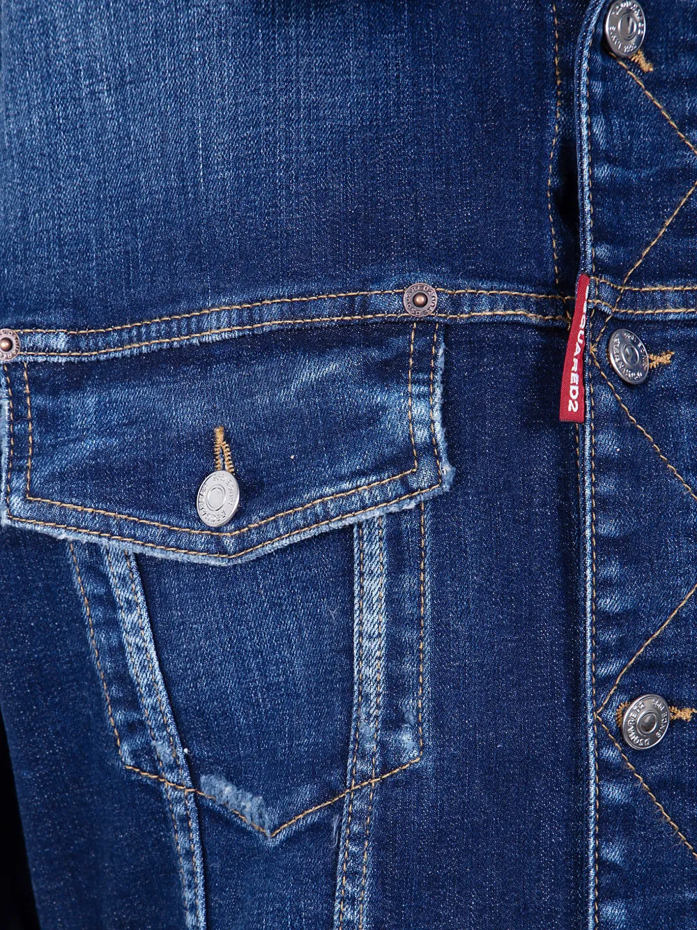 DSQUARED2 Jas met knopen Blauw