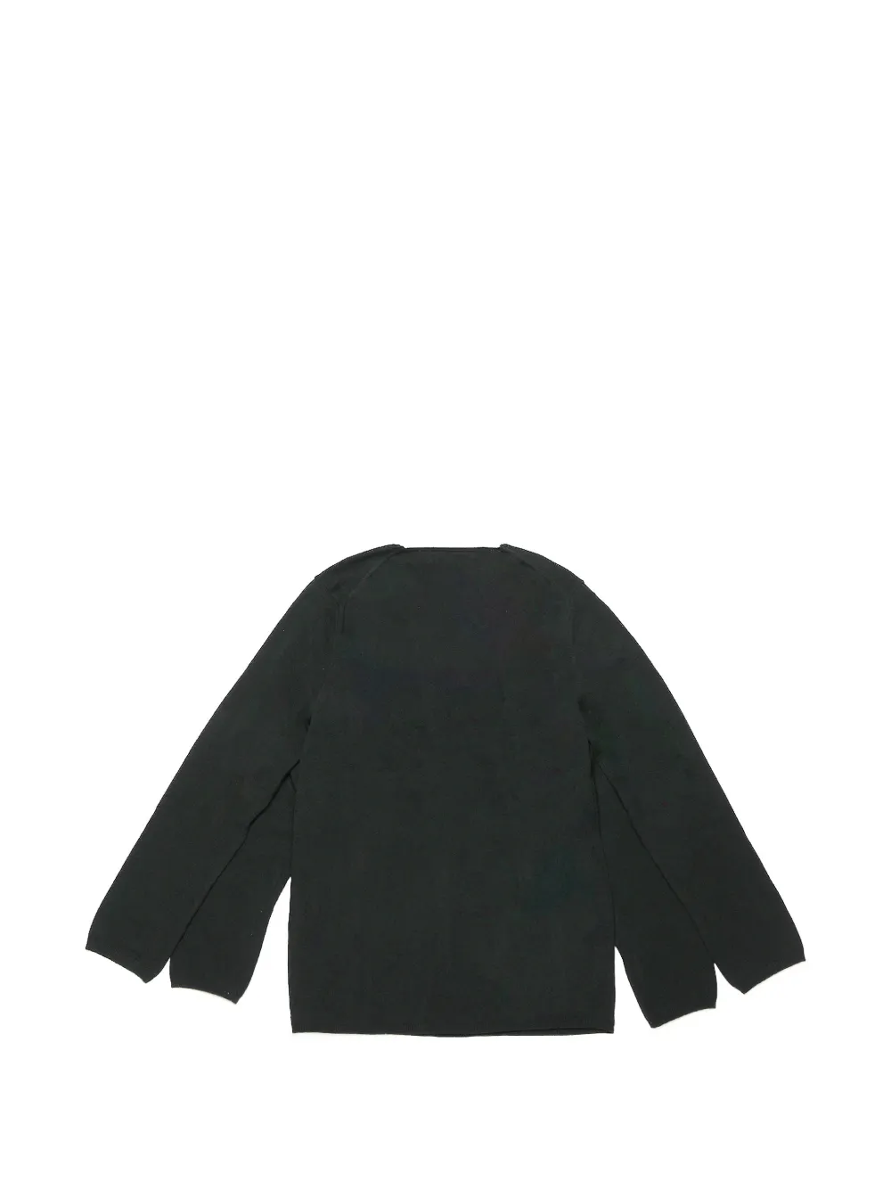Comme Des Garçons Shirt Trui met ronde hals en extra mouwen Zwart