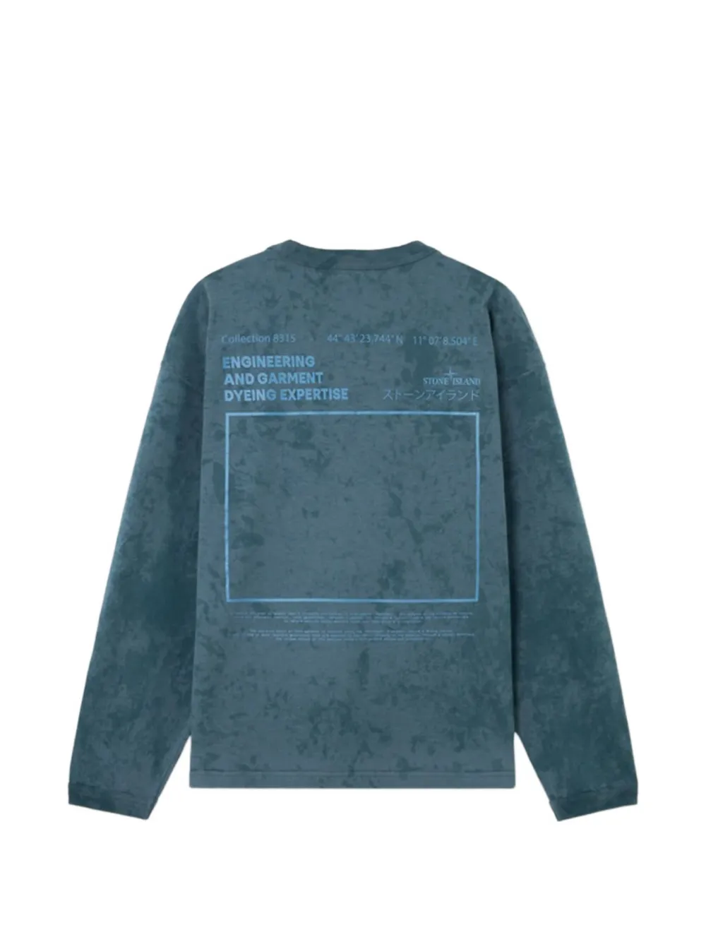 トップス STONE  Stone Island long-sleeve Graphic T-shirt | Blue | FARFETCH RO