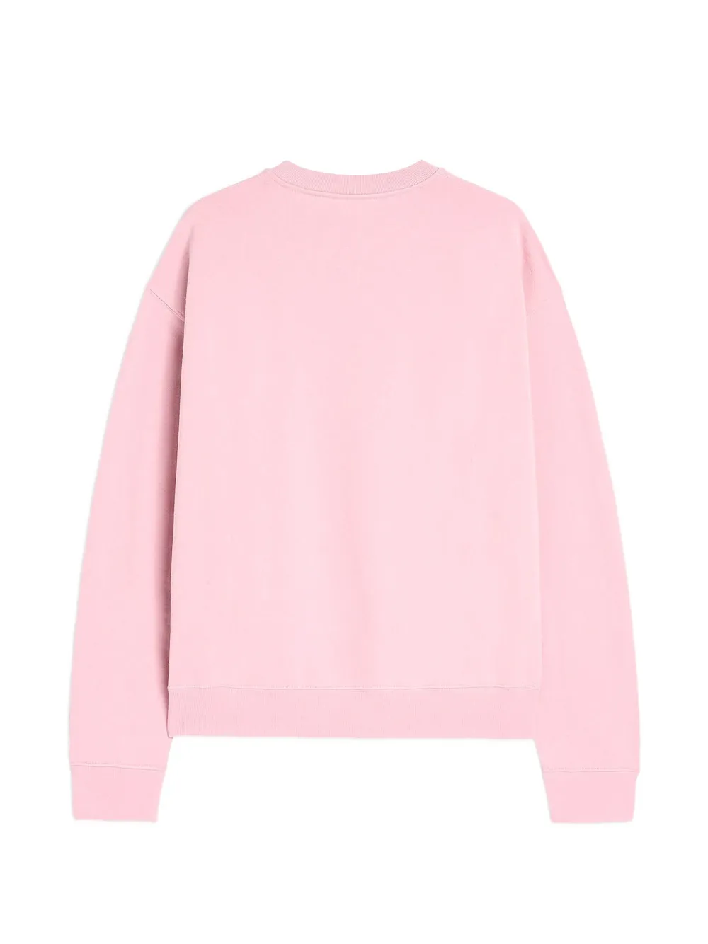 text crew-neck sweatshirt