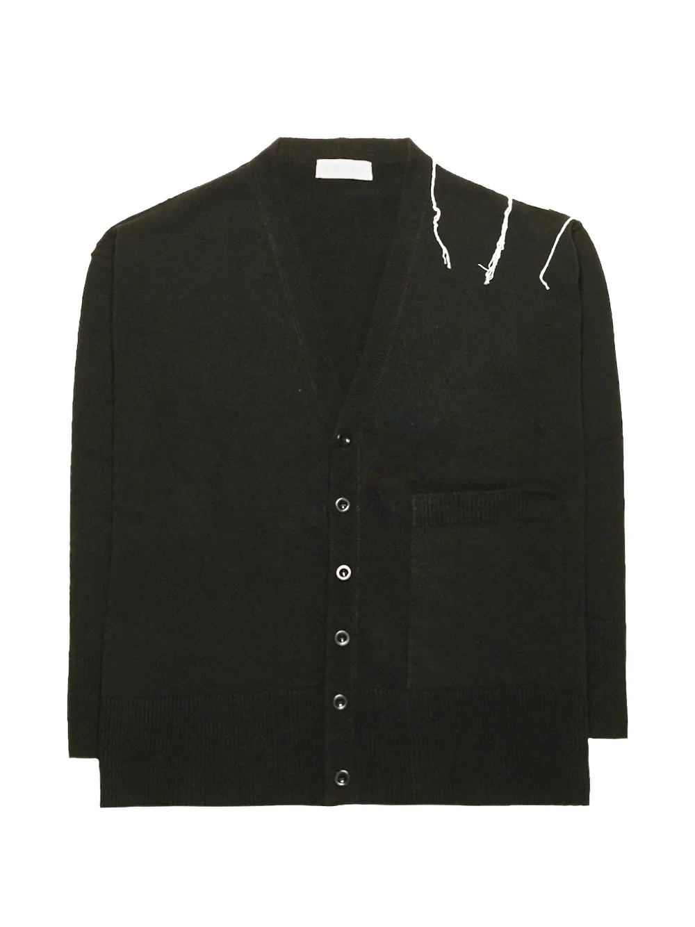 Paura Rimini patch-pocket cardigan - Nero