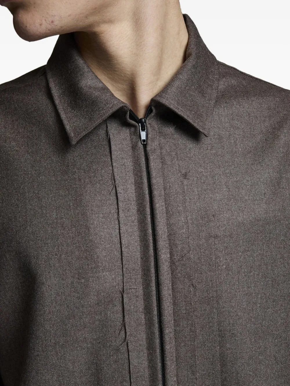 Zip Shirt Jacket