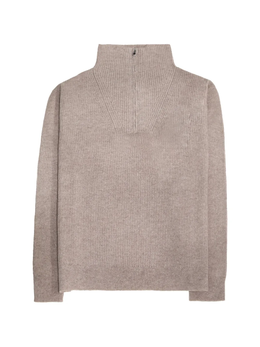Paura Helsinki half-zip sweater - Toni neutri