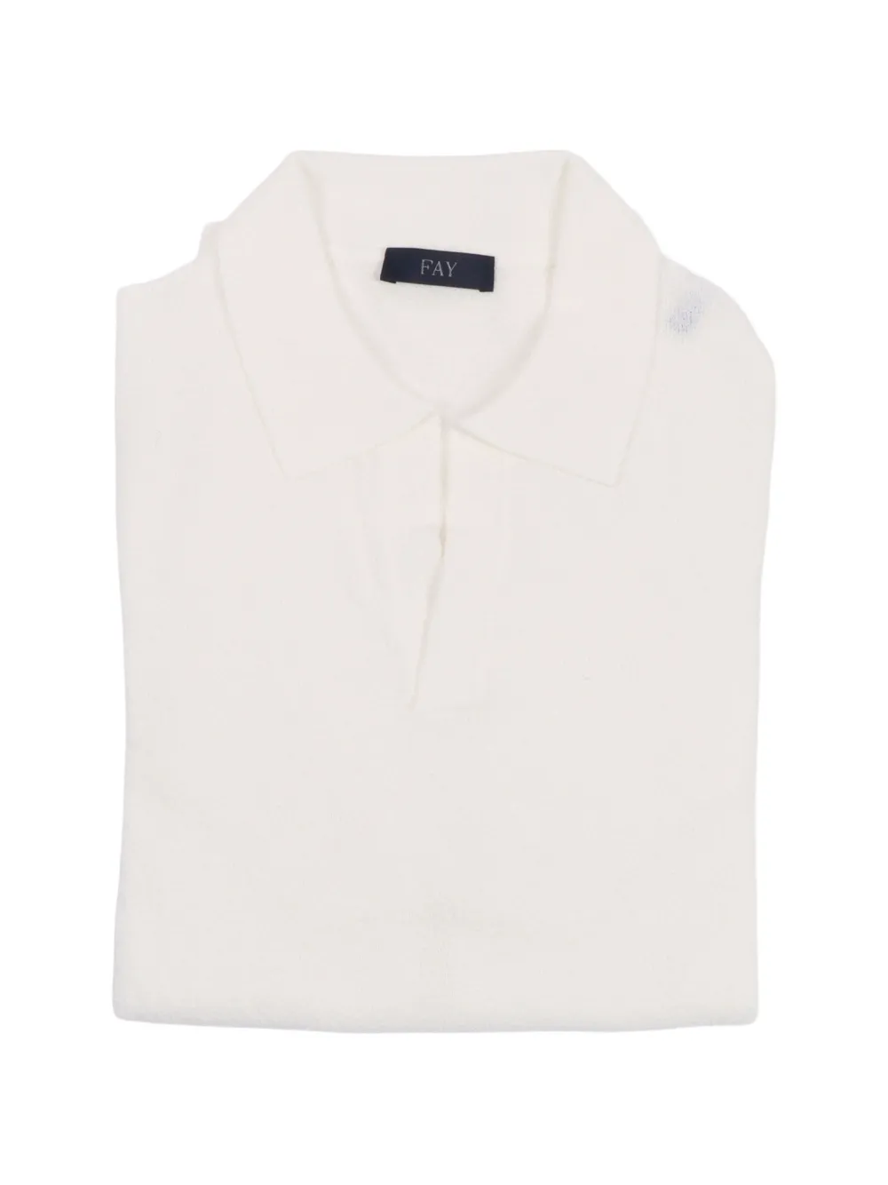 Fay knitted polo shirt - Toni neutri