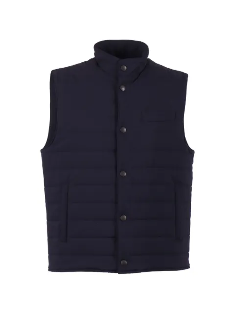 Fay buttoned quilted travel vest