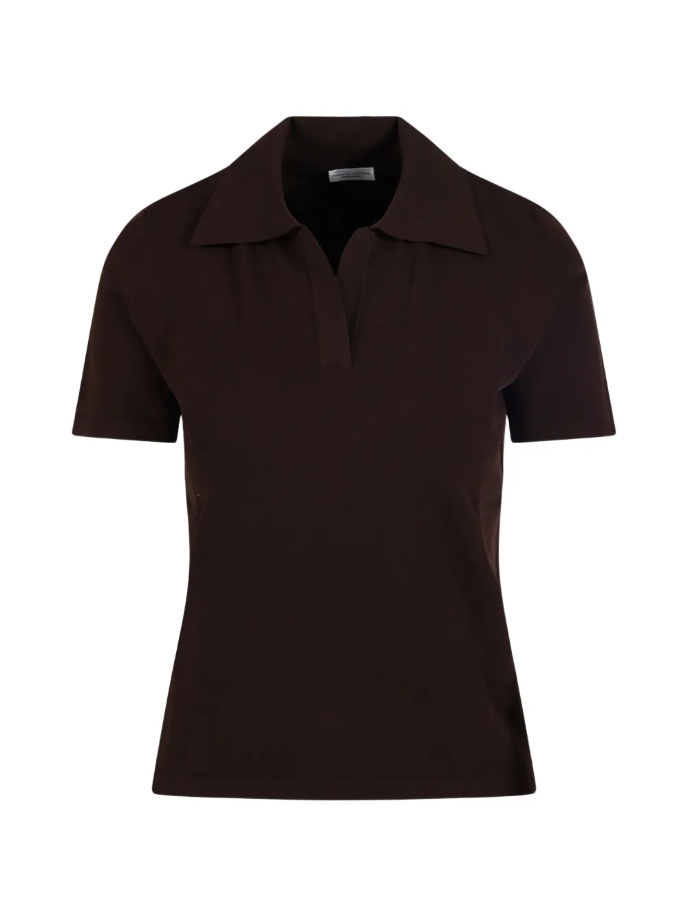 Roberto Collina collared T-shirt - Braun