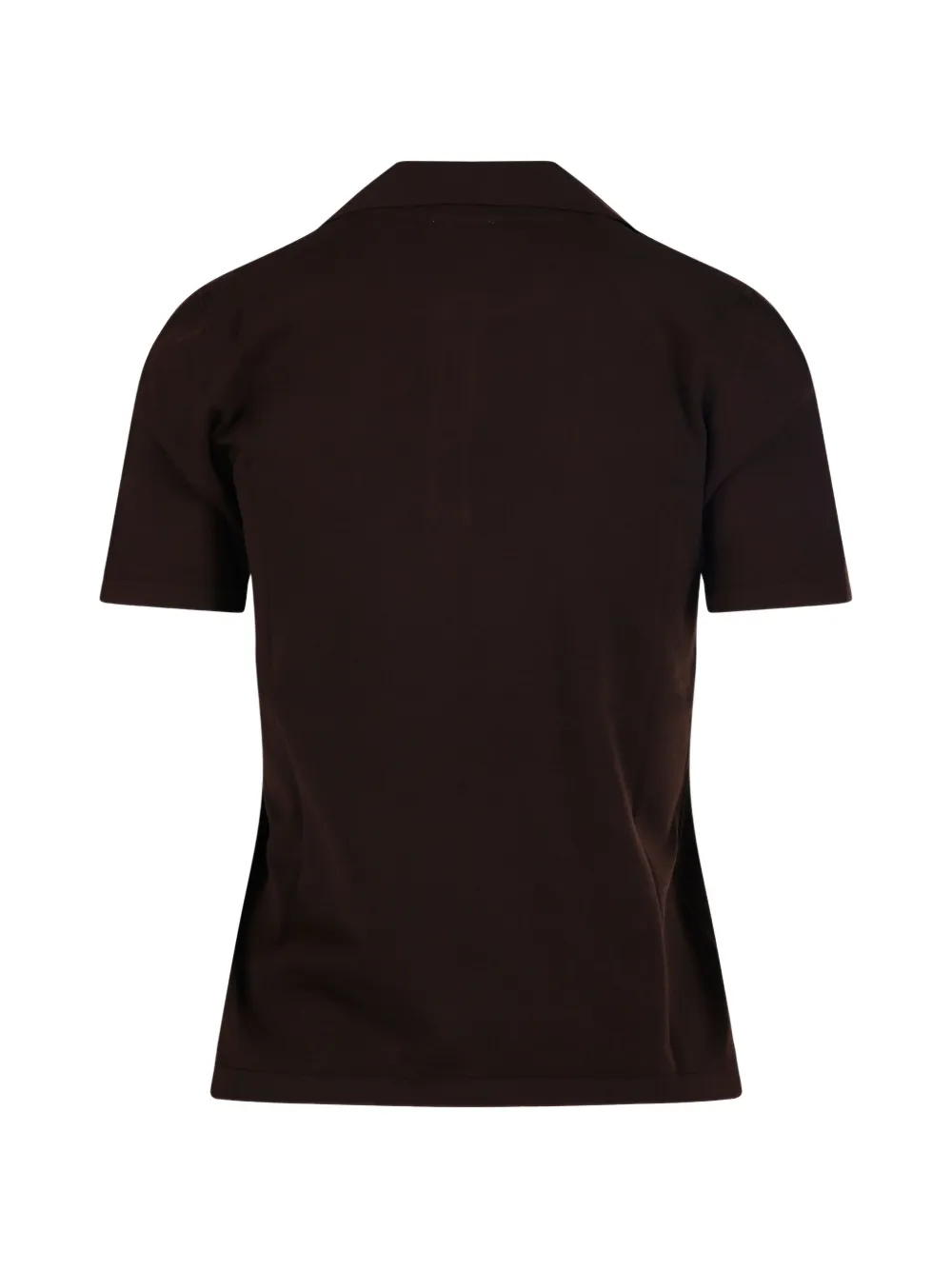  Roberto Collina Collared T-shirt - Brown 