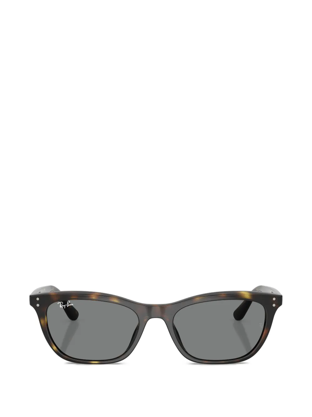 Ray-Ban geometric-frame sunglasses - Marrone