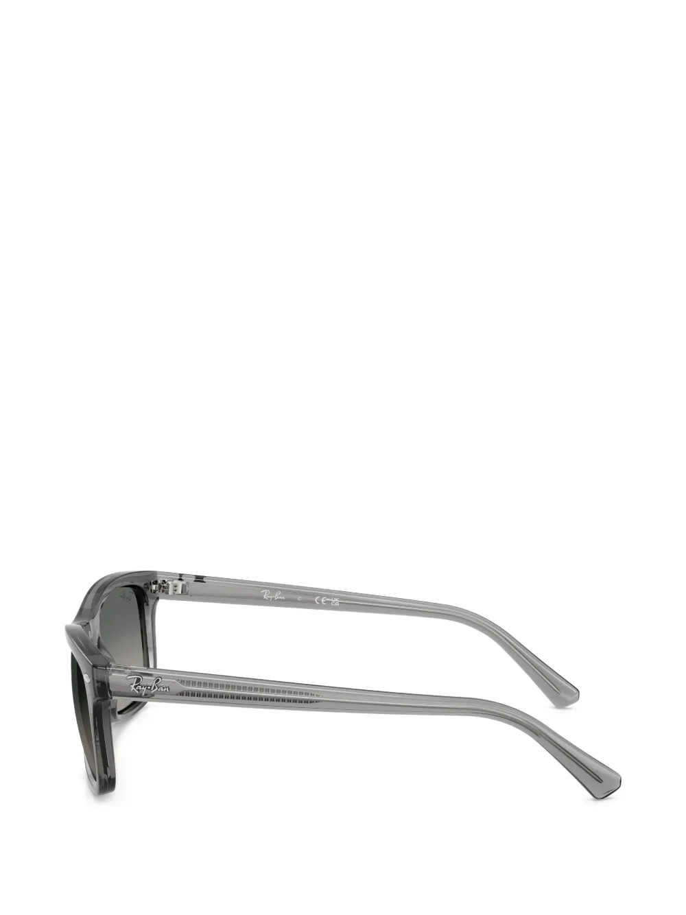 Ray-Ban Zonnebril met vierkant montuur Grijs