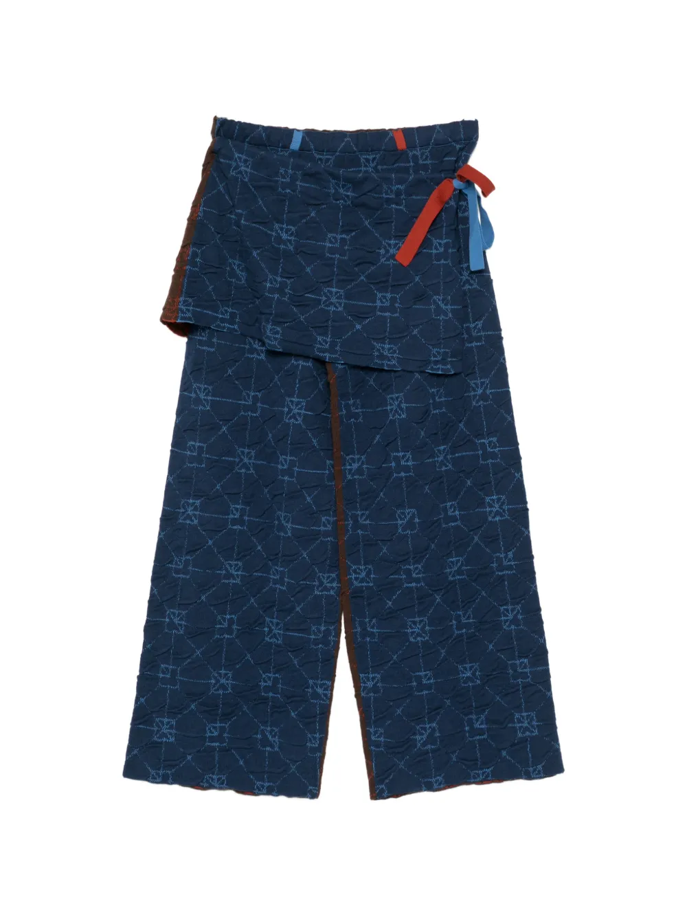 YANYAN KNITS June trousers - Blu