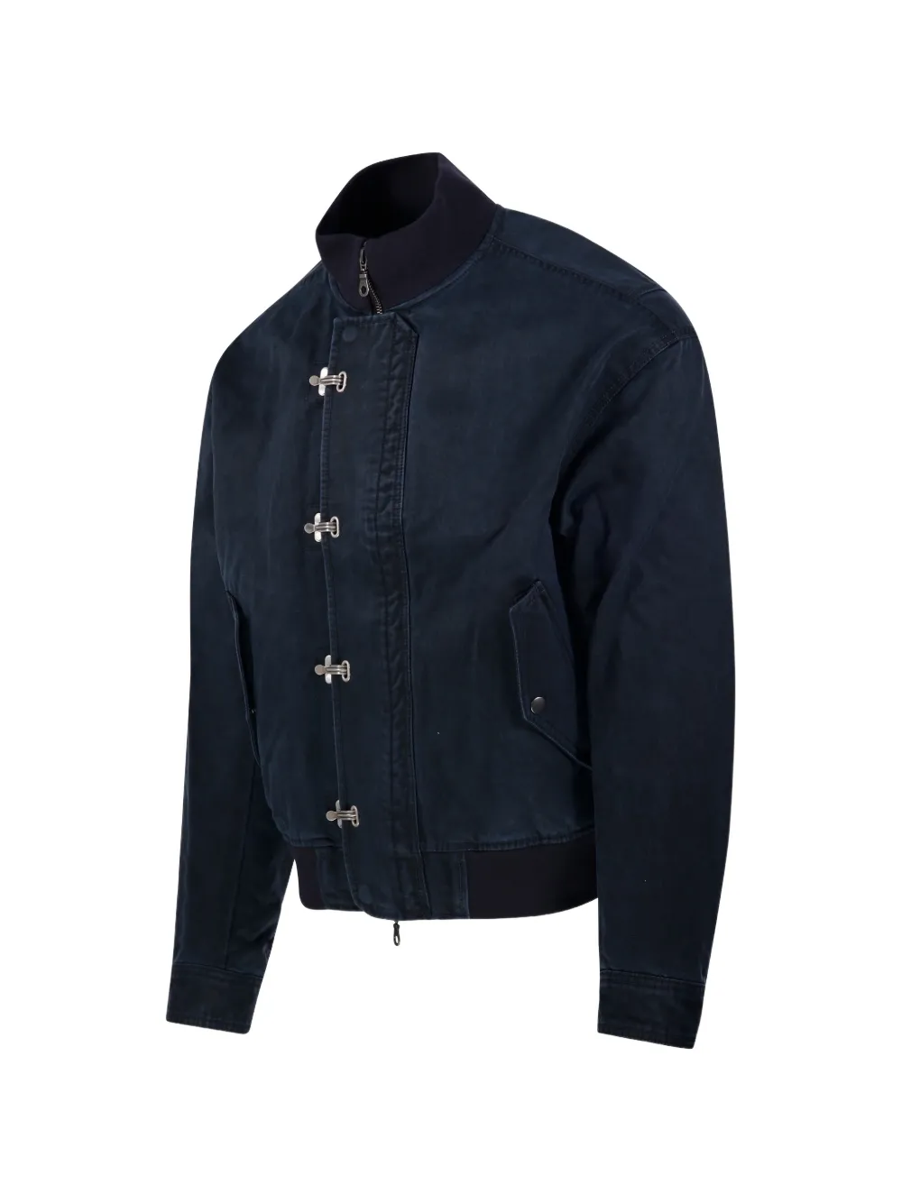  Coor Hook-fastening Jacket - Blue 