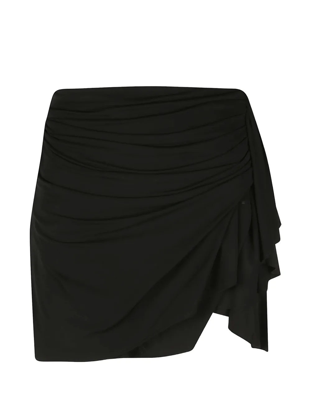 IRO draped mini skirt - Nero
