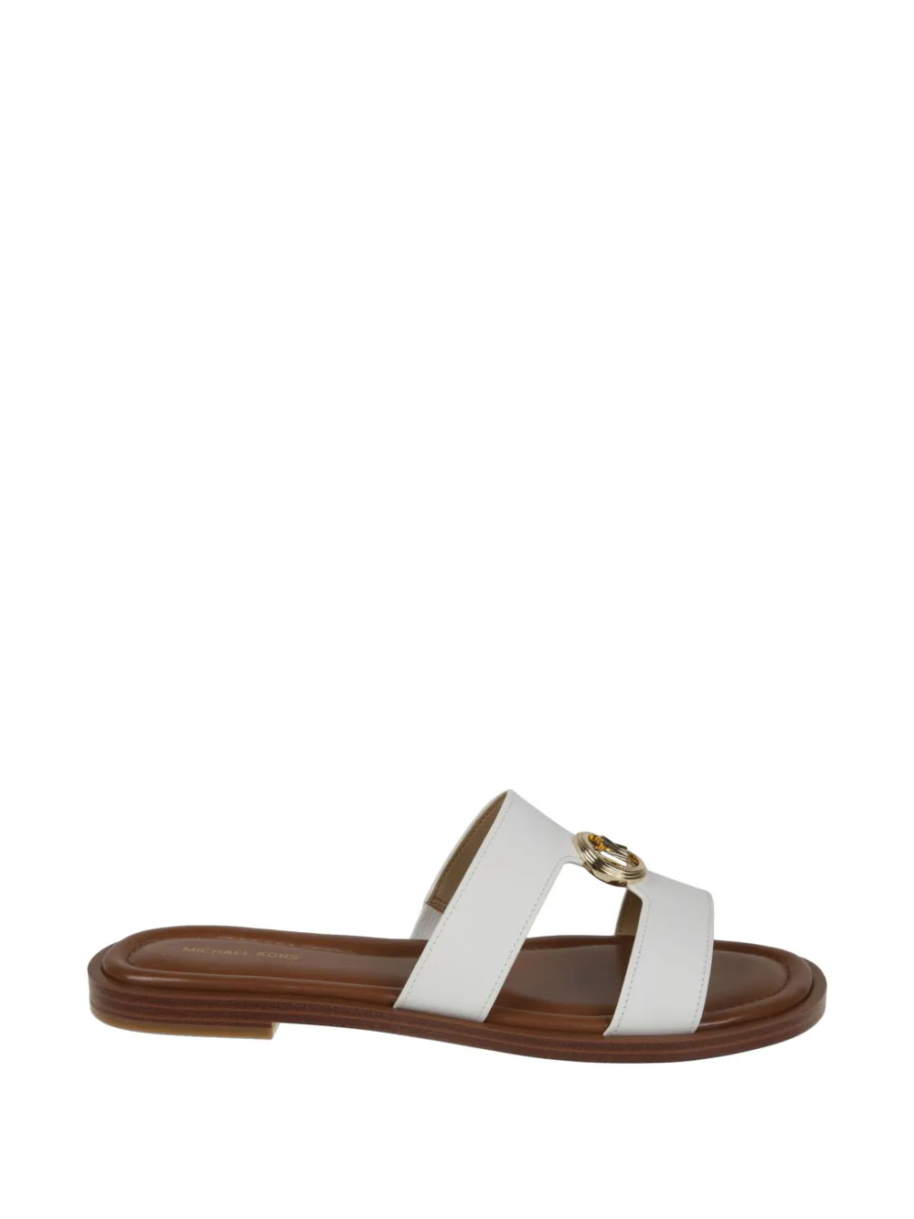 Michael Kors Sandalen met logodetail Wit