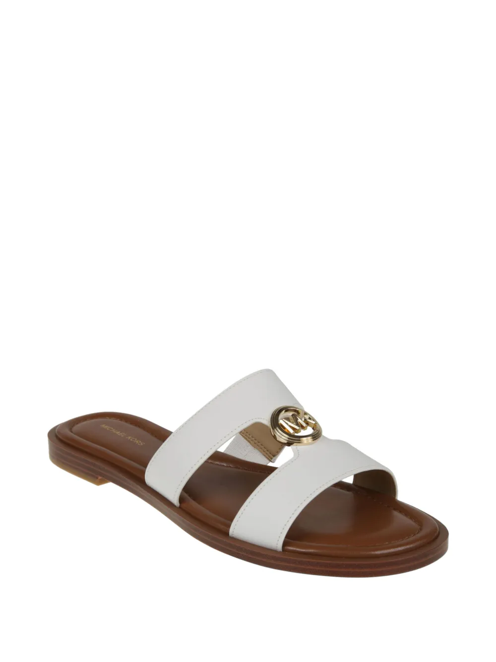Michael Kors Sandalen met logodetail Wit