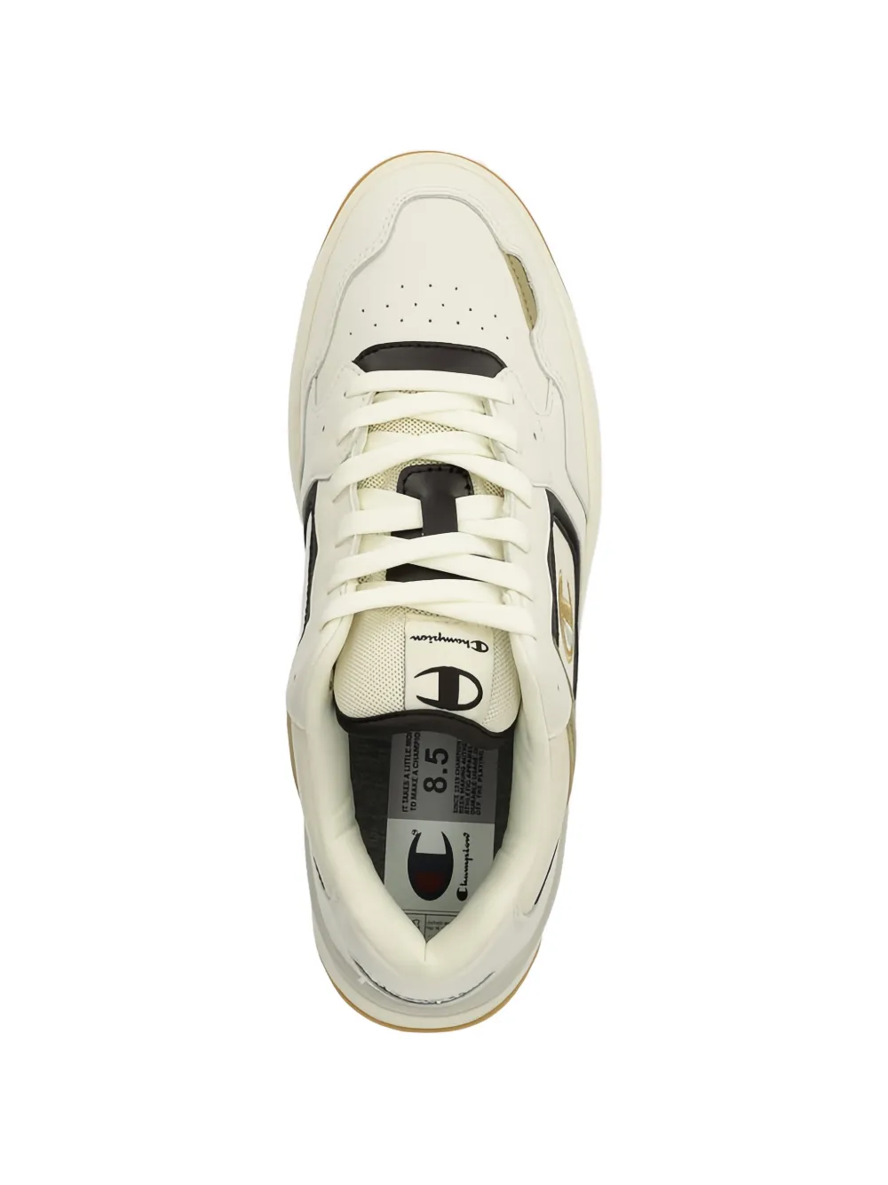 Champion logo sneakers Beige