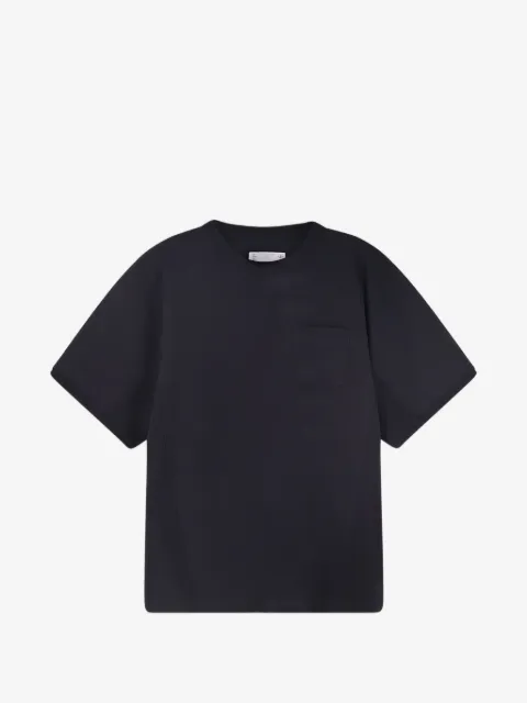 sacai playera con bolsillo oversize