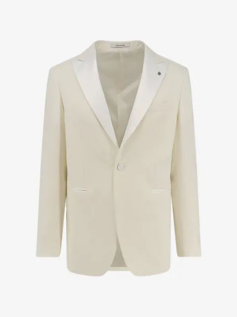 Tagliatore peak-lapel blazer