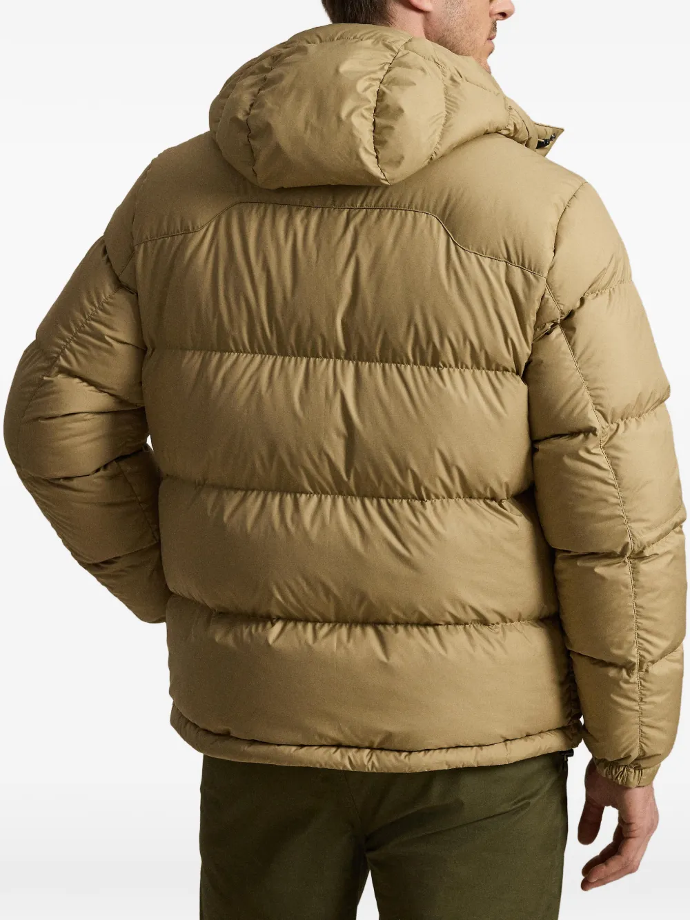 Polo Ralph Lauren The Gorham gewatteerd donsjack Bruin