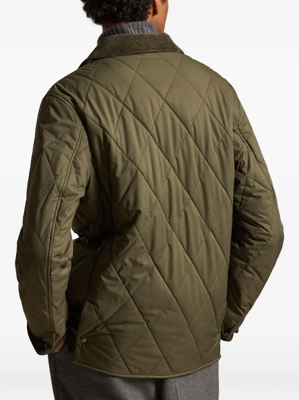 Polo Ralph Lauren Gewatteerd jack Groen