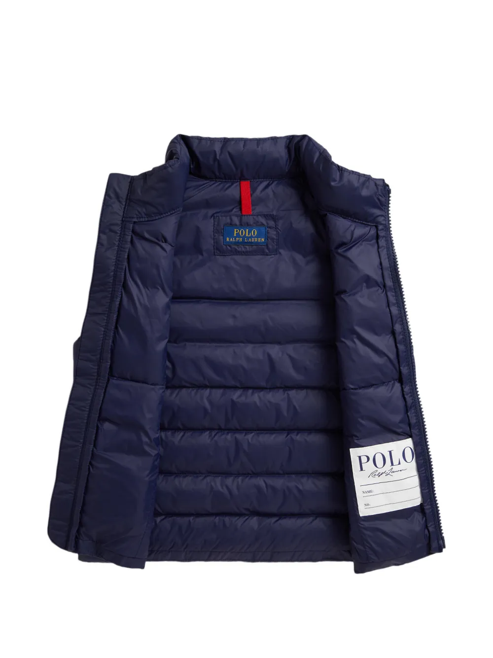 POLO RALPH LAUREN KIDS Opvouwbare gewatteerde bodywarmer Blauw