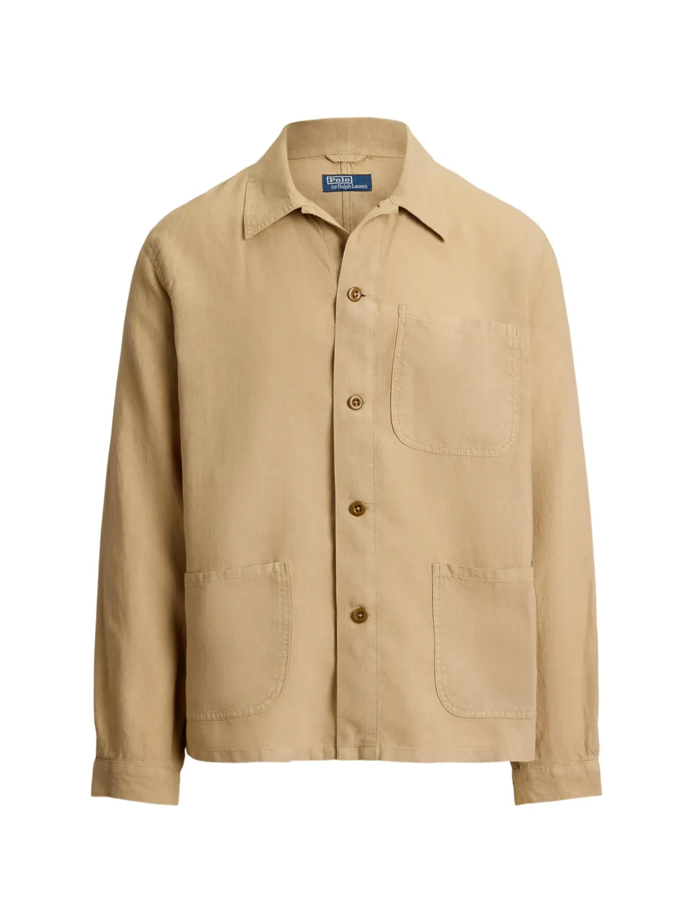 Polo Ralph Lauren linen utility jacket - Nude