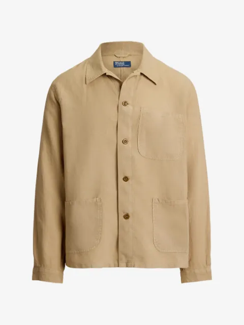 Polo Ralph Lauren chamarra utility de lino