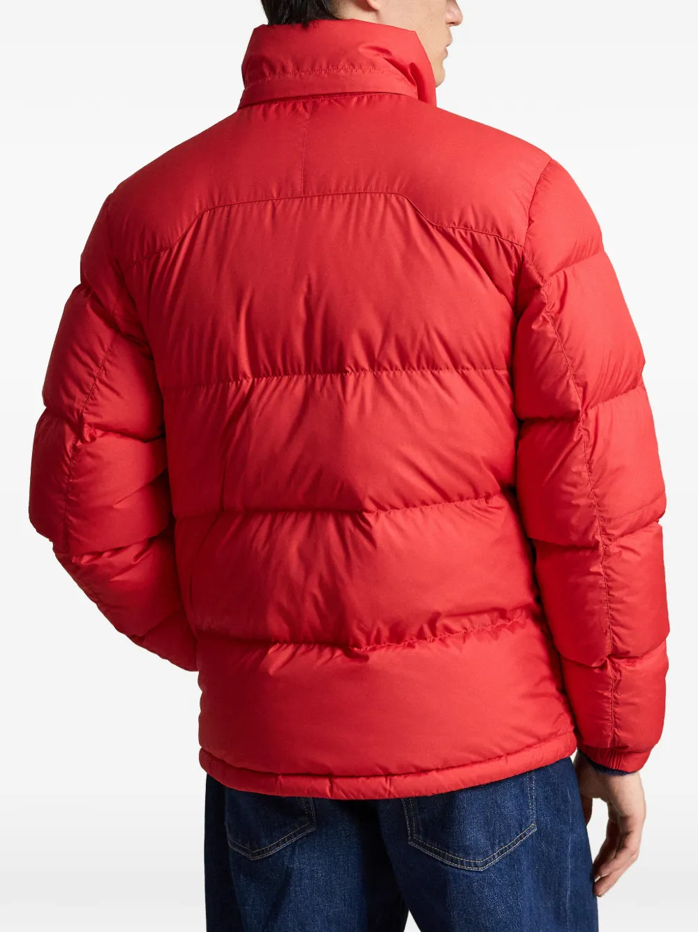 Polo Ralph Lauren Gorham jack met afneembare capuchon Rood