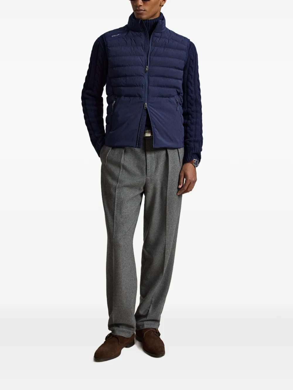 RLX Ralph Lauren Bodywarmer met rits Blauw