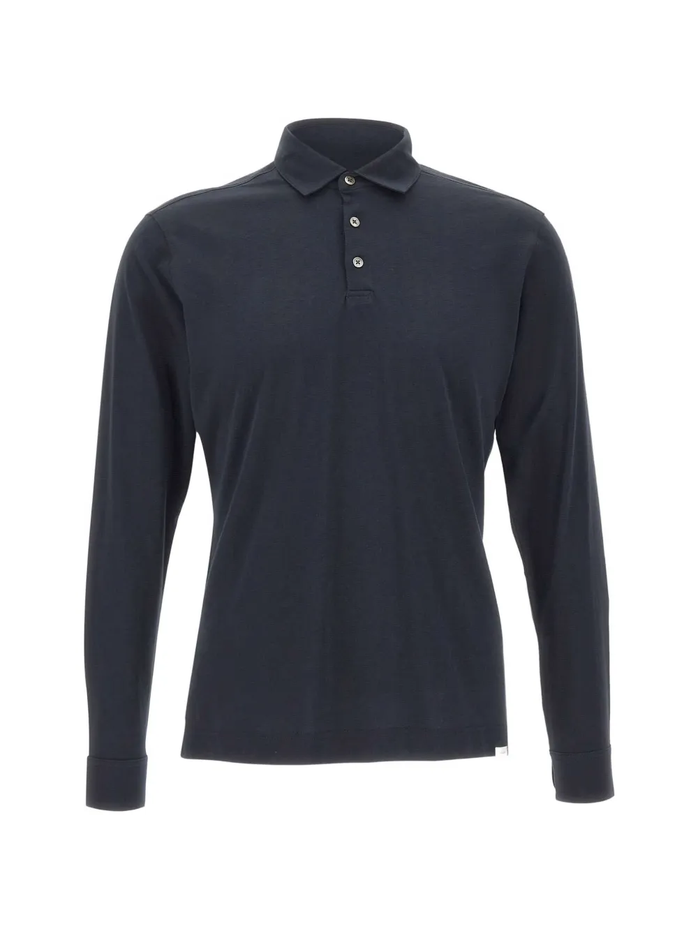 DIKTAT long-sleeve polo shirt - Blu