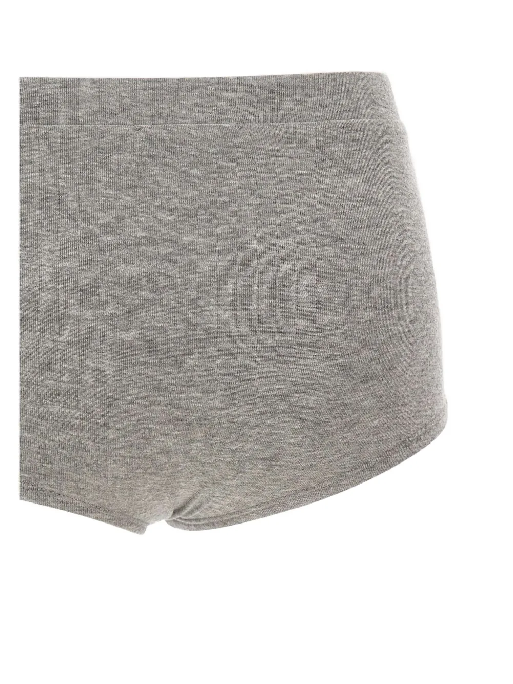 Booty Buttons-Ribbed Shorts