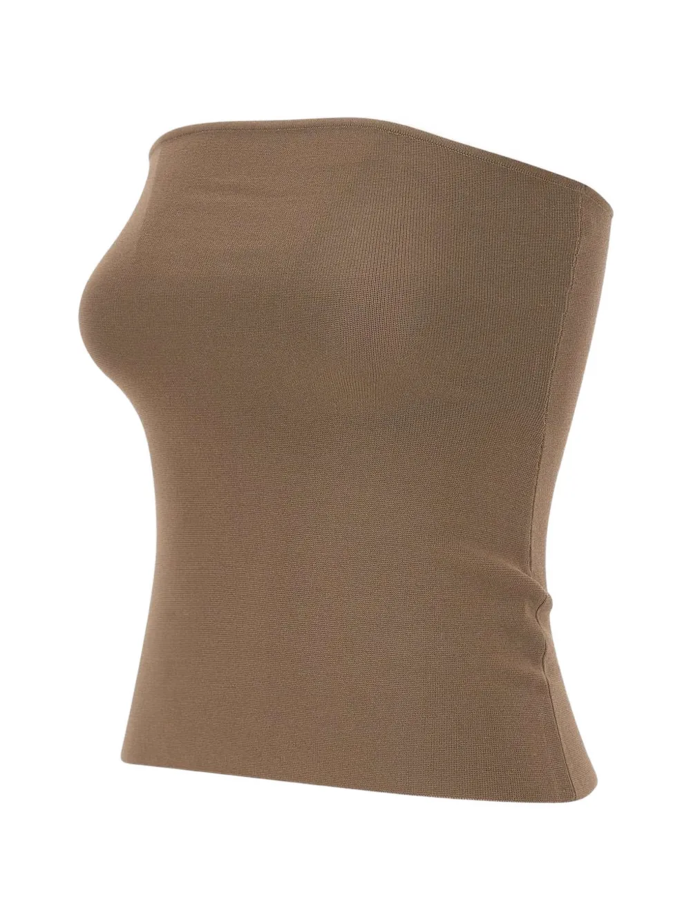  Entire Studios Sleeveless Bandeau Top - Brown 