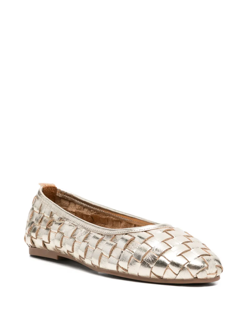 Fabio Rusconi Geweven ballerina's Goud
