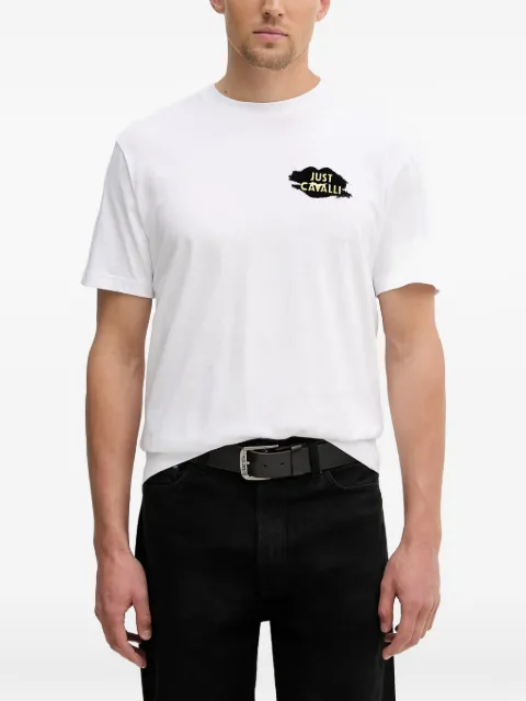 Just Cavalli logo-print T-shirt