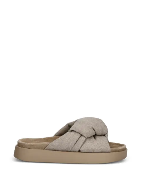Inuikii Oversized Knot sandals