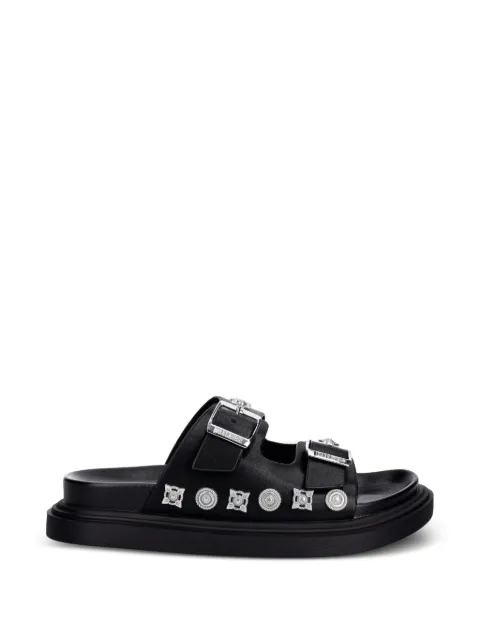 Just Cavalli stud-embellished buckle-fastening sandals