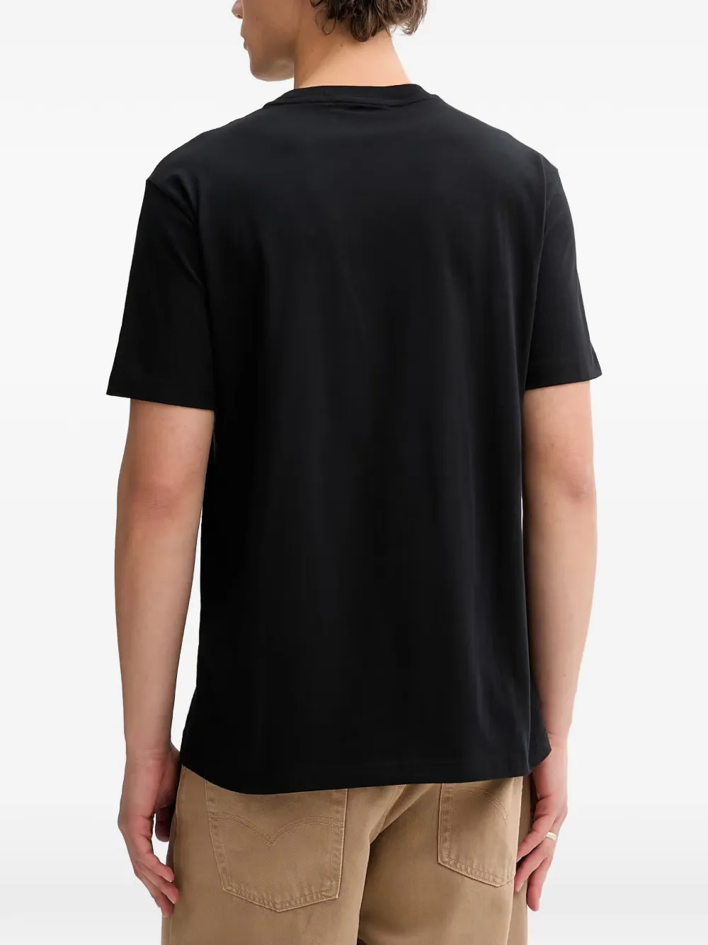 Iceberg T-shirt met geborduurd logo Zwart