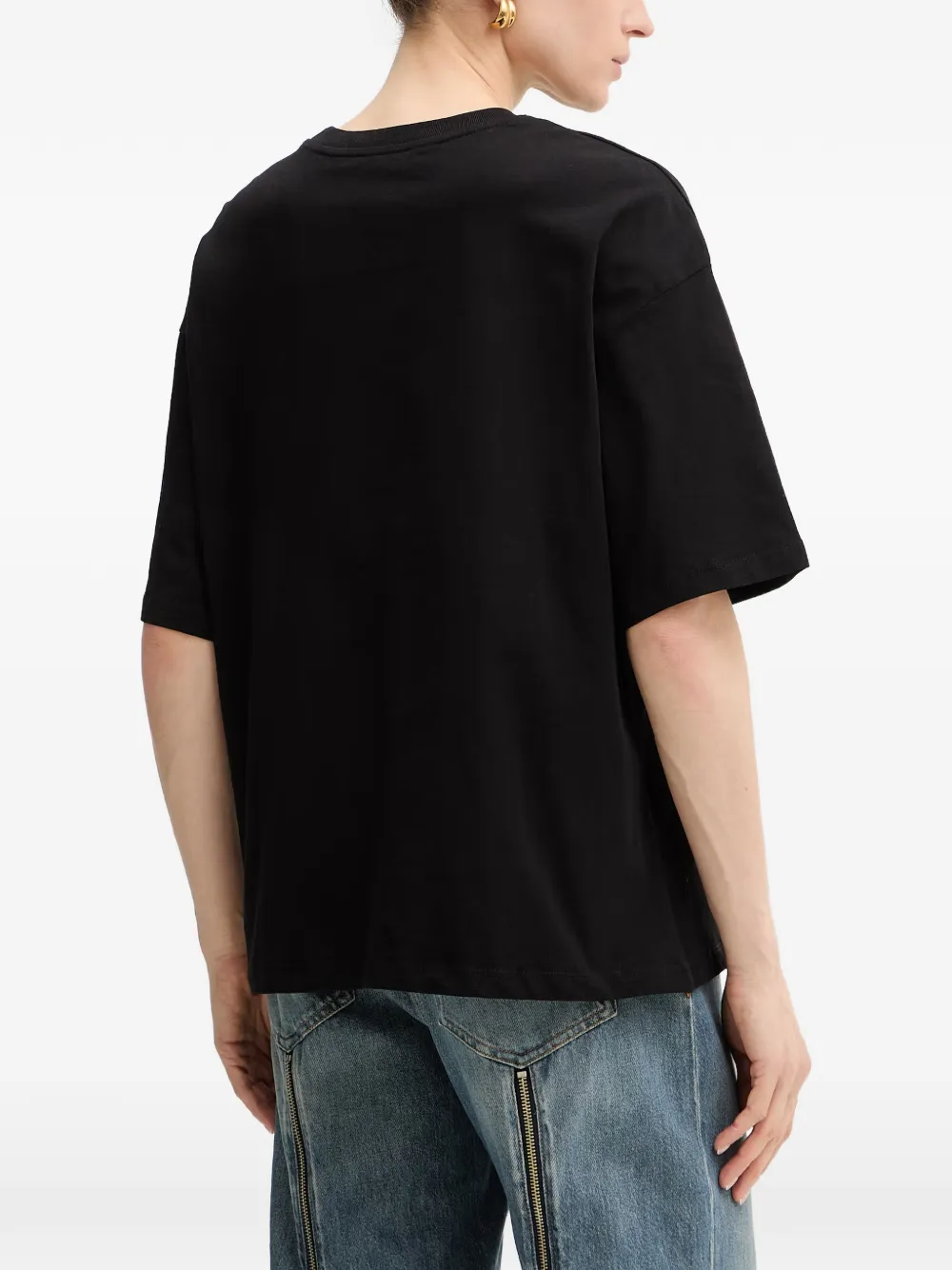 Just Cavalli T-shirt met korte mouwen Zwart