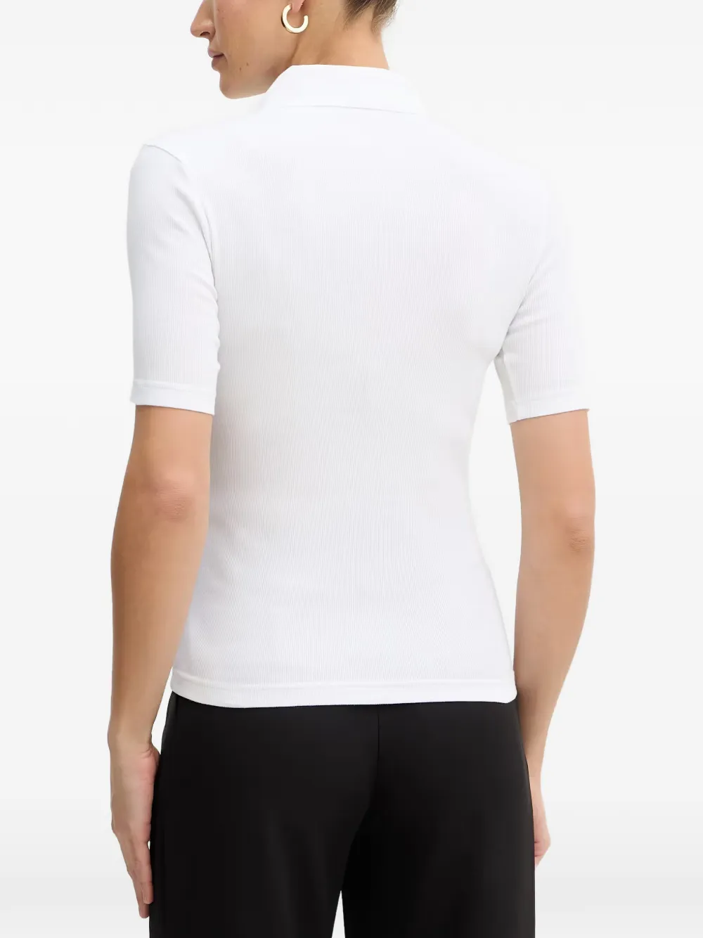 Iceberg Polotop met knopen Wit