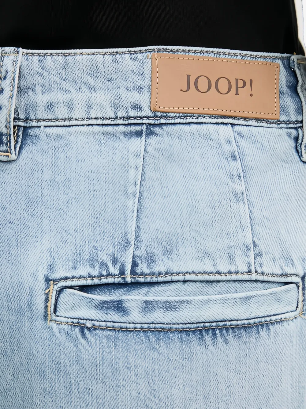 Joop! Jeans met wijde pijpen Blauw