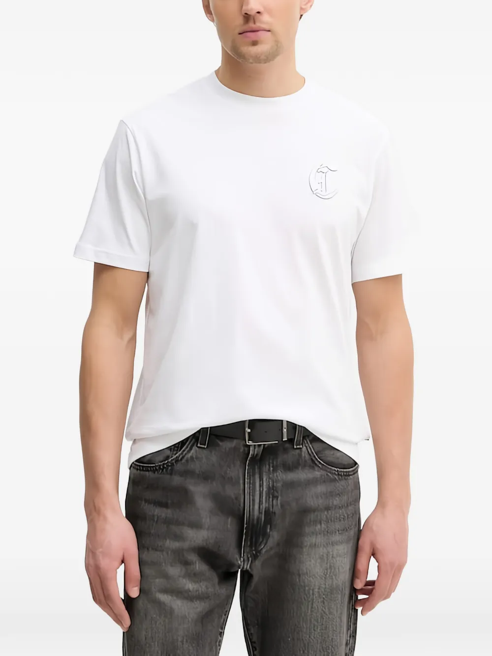 Just Cavalli cotton T-shirt - Bianco