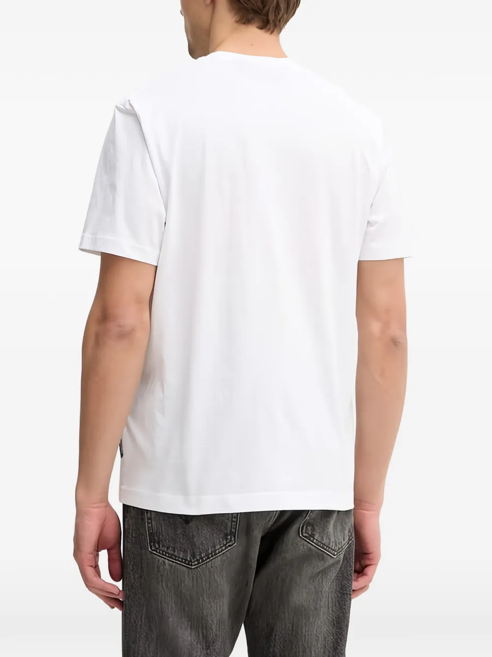 Just Cavalli Katoenen T-shirt Wit