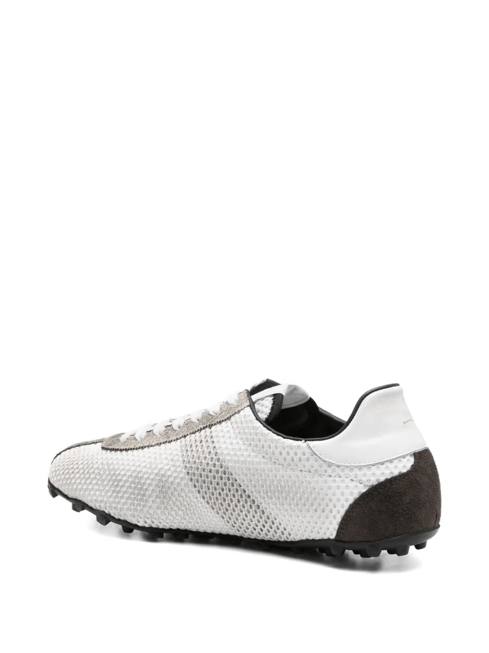 Maison Margiela textured panelled sneakers Wit