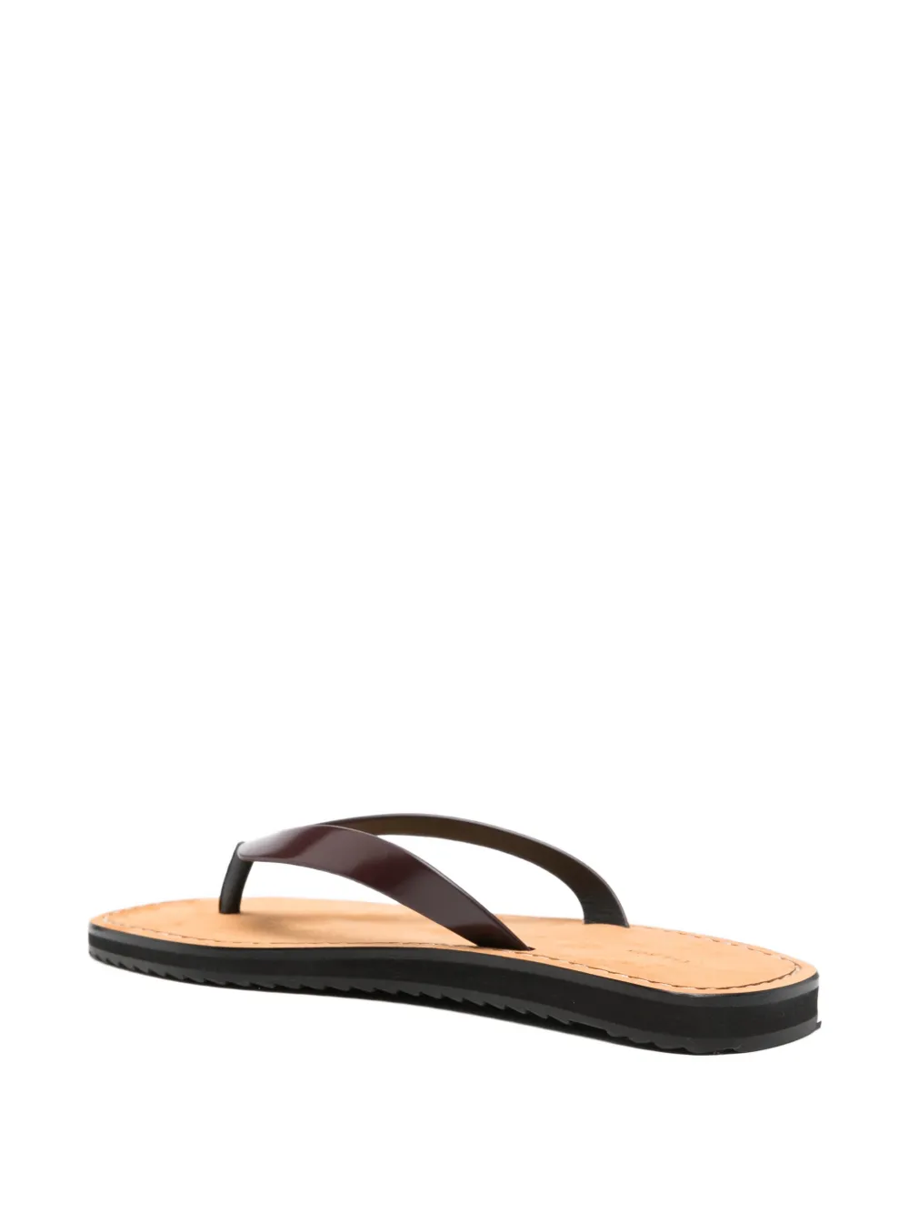 The Row City thong-strap sandals Rood