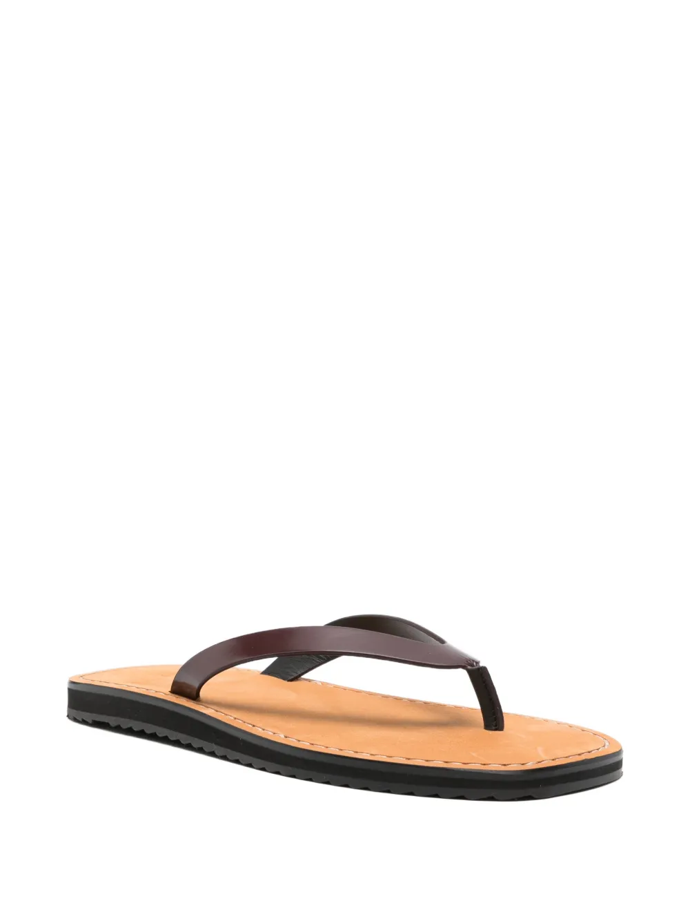 The Row City thong-strap sandals Rood