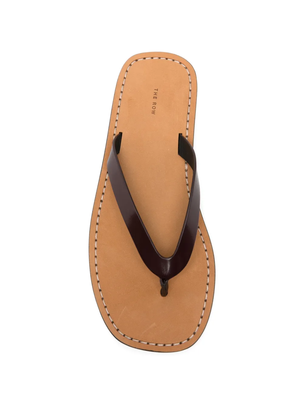 The Row City thong-strap sandals Rood