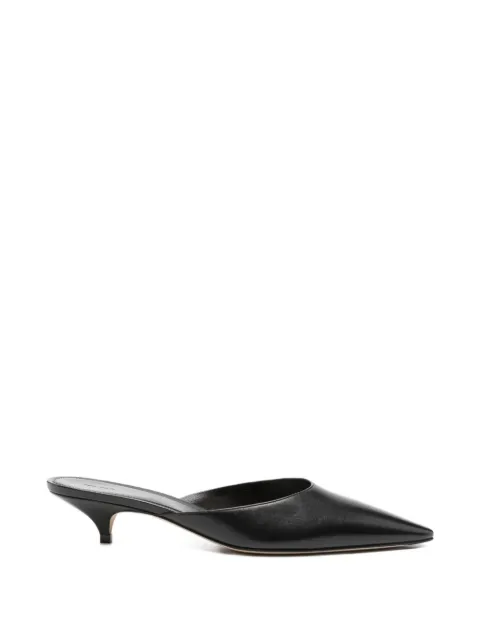 The Row Liisa Kitten pointed mules