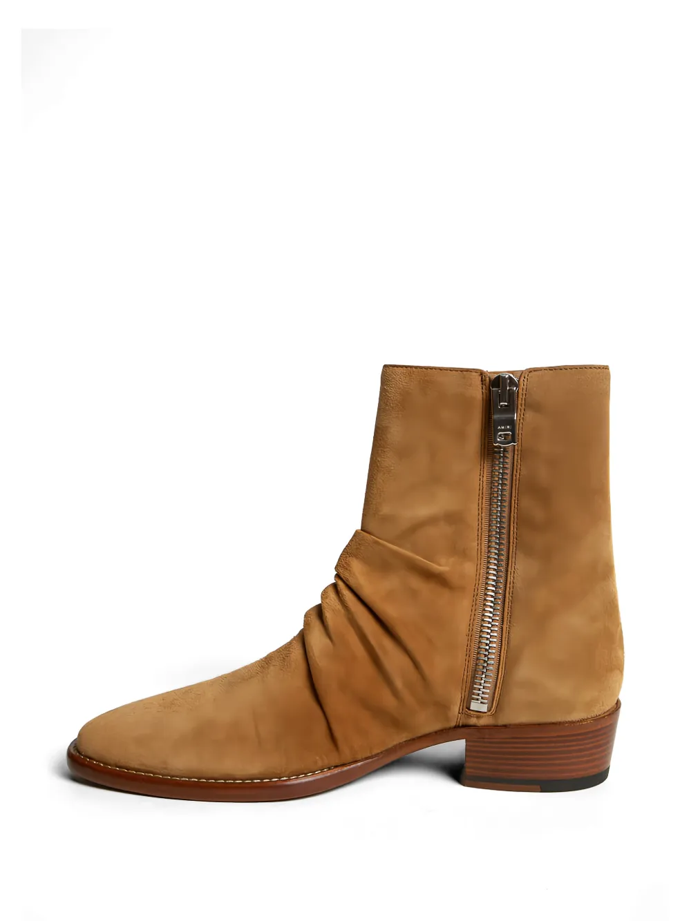 AMIRI suede chelsea boots Beige